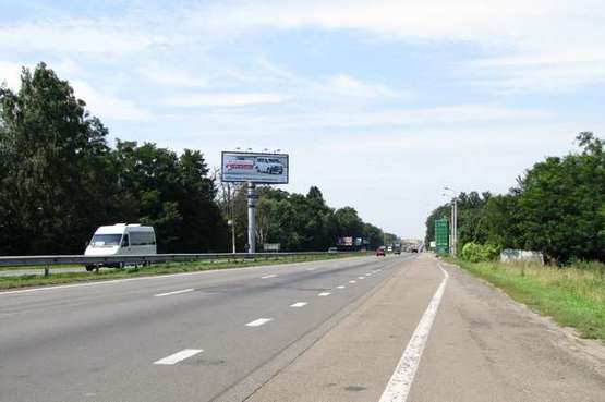 Фото рекламной плоскости по адресу Київ - Житомир (в напр. Житомира)