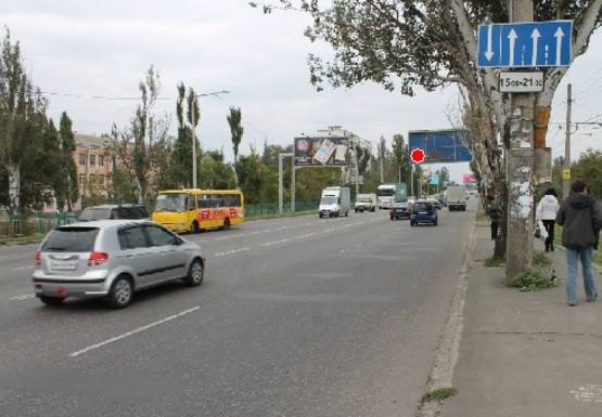 Фото рекламной плоскости по адресу Николаевская дорога, 283 напротив