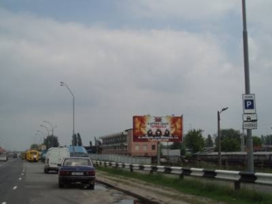 Фото рекламної площини за адресою Броварской проспект,  (М)"Лесная"