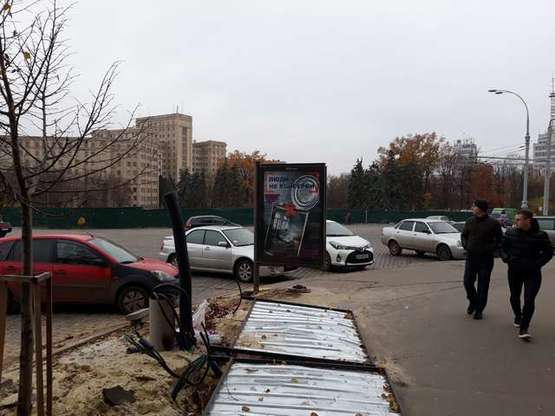 Фото рекламной плоскости по адресу Свободи пл., №10 Фото рекламной плоскости по адресу Свободи пл., №10