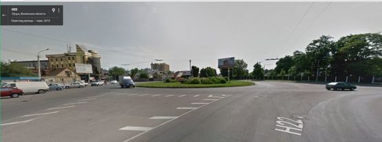 Фото рекламної площини за адресою кільце Львівська - Володимирська Фото рекламної площини за адресою кільце Львівська - Володимирська