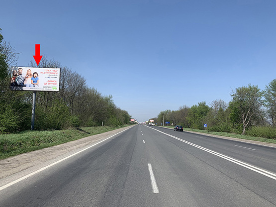 Фото рекламной плоскости по адресу вул.Галицький шлях Фото рекламной плоскости по адресу вул.Галицький шлях