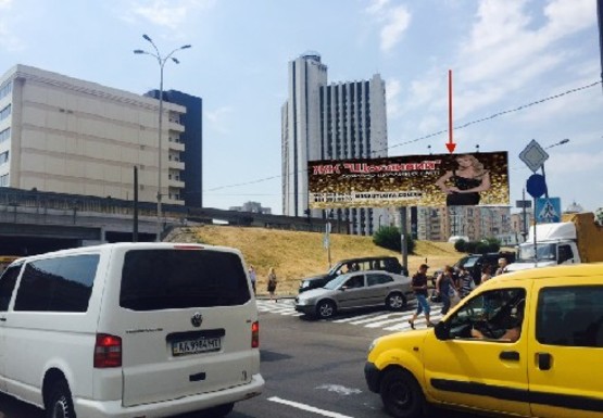 Фото рекламной плоскости по адресу Броварской пр. Фото рекламной плоскости по адресу Броварской пр.