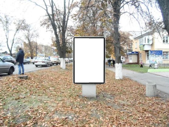 Фото рекламной плоскости по адресу г.Фастов, ул.Соборная, 34, Вечерний рынок