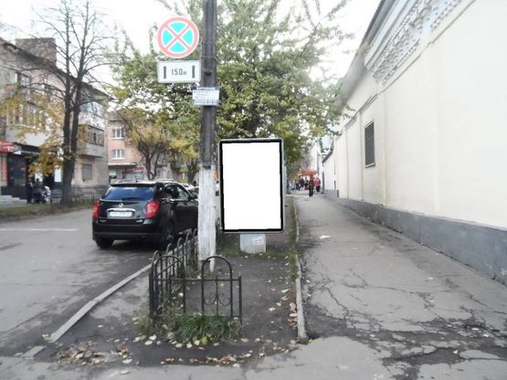 Фото рекламной плоскости по адресу г.Фастов, перекресток ул Соборная и Интернациональная