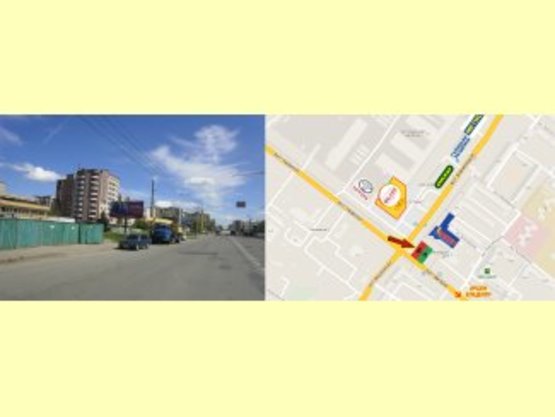 Фото рекламной плоскости по адресу Івасюка-Вовчинецька перехрестя