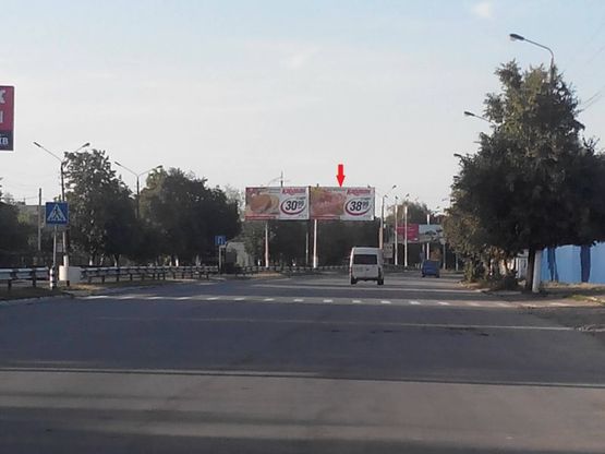 Фото рекламной плоскости по адресу Калиновская Фото рекламной плоскости по адресу Калиновская