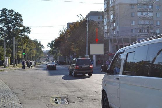 Фото рекламної площини за адресою s190А6,просп. Пушкіна - просп. О. Поля (Кірова)