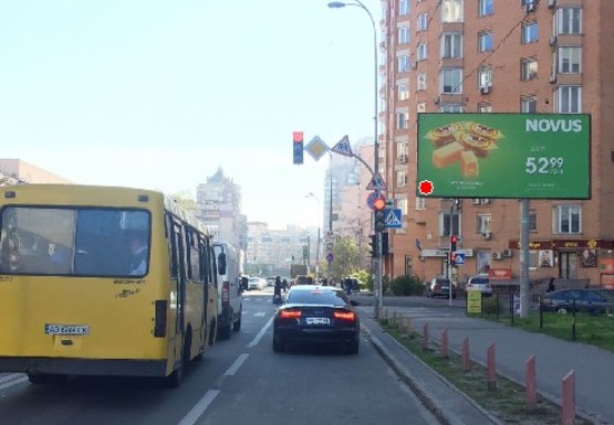 Фото рекламной плоскости по адресу Княжий Затон ул. - Срибнокильская ул.