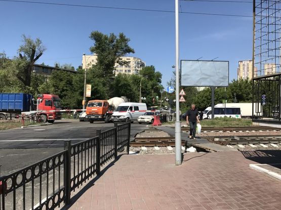 Фото рекламной плоскости по адресу проспект Науки, 2.1 (жд переїзд з Науки в сторону шоссе зліва) Фото рекламной плоскости по адресу проспект Науки, 2.1 (жд переїзд з Науки в сторону шоссе зліва)