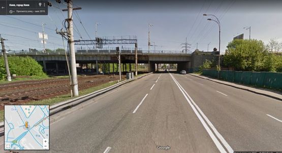 Фото рекламної площини за адресою вул. Грінченка/ бул. Дружби народів, в напрямку з центра