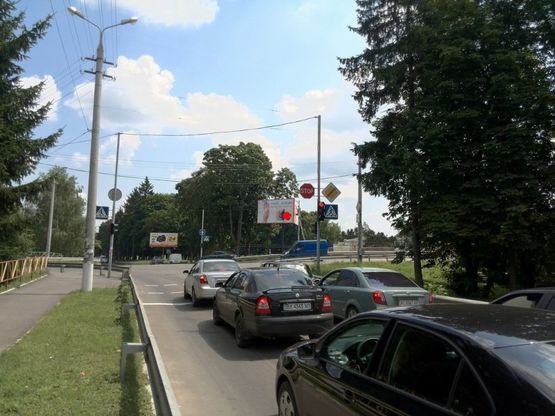 Фото рекламної площини за адресою розв'язка вул.Толстого - вул.Грушевського - вул.Пушкіна. (центр) Фото рекламної площини за адресою розв'язка вул.Толстого - вул.Грушевського - вул.Пушкіна. (центр)
