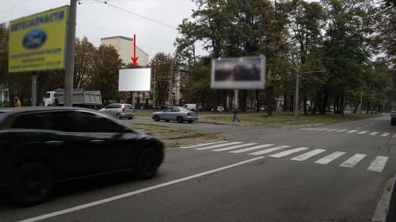 Фото рекламної площини за адресою s077Б,просп. Пушкіна, 26 - вул. Громова (у бік О. Поля (Кірова) Фото рекламної площини за адресою s077Б,просп. Пушкіна, 26 - вул. Громова (у бік О. Поля (Кірова)