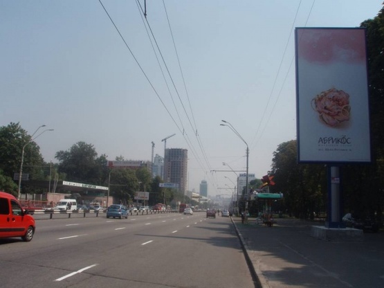 Фото рекламної площини за адресою Победы проспект, 32