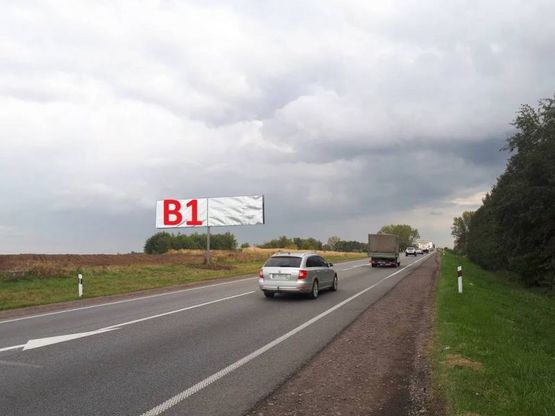 Фото рекламной плоскости по адресу Обїздна Н-17, після зїзда з траси М-06, Київ-Чоп в сторону Винників, (лівий)