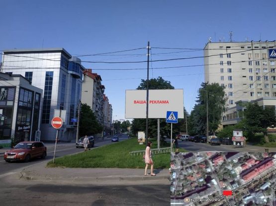 Фото рекламної площини за адресою вул. Крушельницької