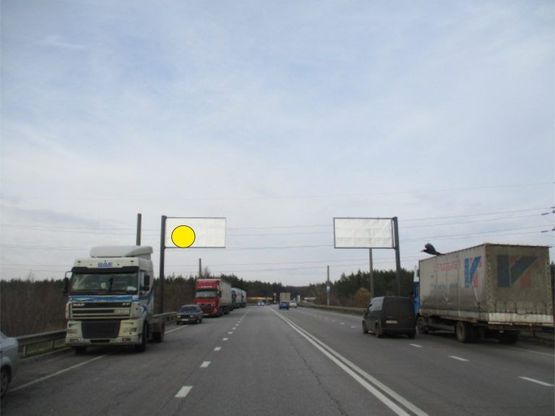 Фото рекламної площини за адресою Окружная дорога + "ЛОСК" (флажок) №2 Фото рекламної площини за адресою Окружная дорога + "ЛОСК" (флажок) №2