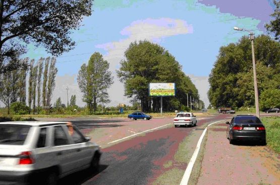Фото рекламной плоскости по адресу перекресток ул. Якубовского и Окружной дороги, (клумба) въезд с Киева Фото рекламной плоскости по адресу перекресток ул. Якубовского и Окружной дороги, (клумба) въезд с Киева