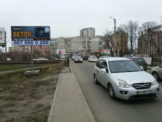 Фото рекламної площини за адресою м. Вишневе, вул. Чорновола-1 (жд переїзд) Фото рекламної площини за адресою м. Вишневе, вул. Чорновола-1 (жд переїзд)