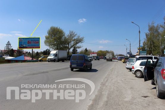 Фото рекламной плоскости по адресу С. Будного
