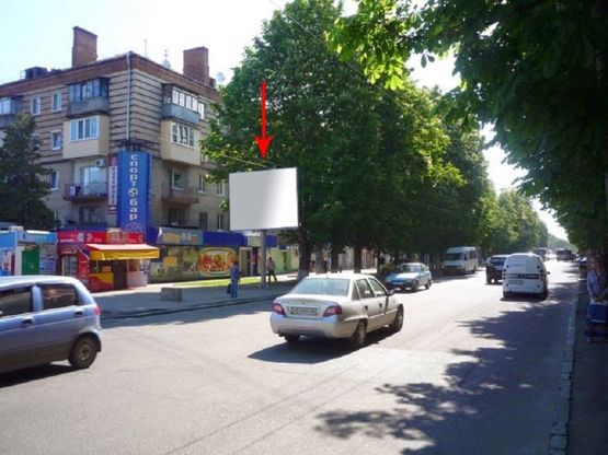Фото рекламної площини за адресою s062А,вул. Титова, 16 (перетин з вул. Янгеля)