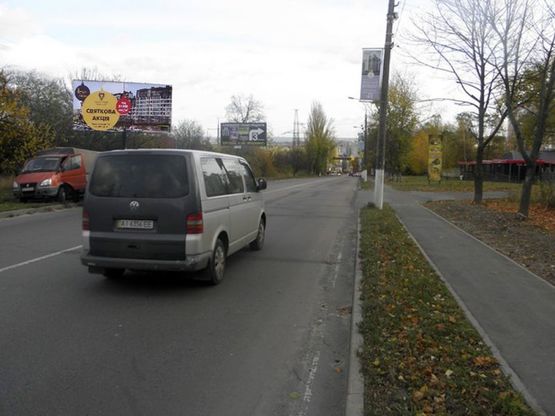 Фото рекламной плоскости по адресу Вышгород ул.Шолуденко (В)/ресторан "Вышеград" - в центр Фото рекламной плоскости по адресу Вышгород ул.Шолуденко (В)/ресторан "Вышеград" - в центр