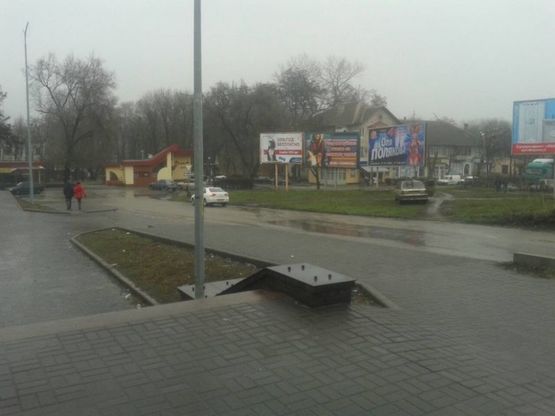 Фото рекламной плоскости по адресу пр-т Аношкина - Визит Фото рекламной плоскости по адресу пр-т Аношкина - Визит