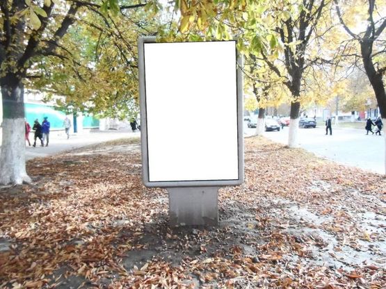 Фото рекламной плоскости по адресу г.Фастов,  перекресток ул.Льва Толстого и Соборной, 18