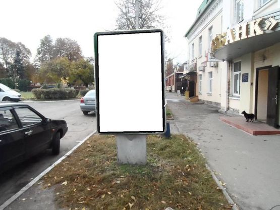 Фото рекламной плоскости по адресу г.Фастов, ул.Радянская, 1 Фото рекламной плоскости по адресу г.Фастов, ул.Радянская, 1
