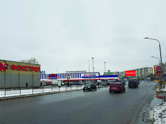 Фото рекламної площини за адресою Миколайчука-Івасюка Арсен-Епіцентр призма Б Фото рекламної площини за адресою Миколайчука-Івасюка Арсен-Епіцентр призма Б