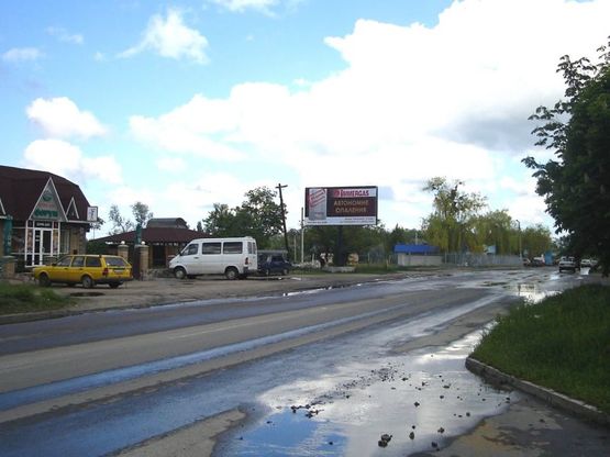 Фото рекламной плоскости по адресу вул. Успенська 196 (вул.Леніна) / вул.Куйбишева