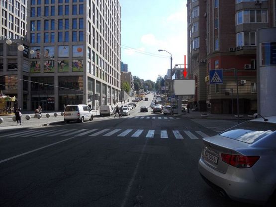 Фото рекламной плоскости по адресу s012А1,вул. Шевченко - вул. Виконкомівська