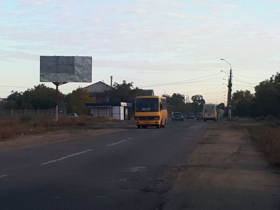 Фото рекламної площини за адресою г.Николаев пересечение пр.Богоявленский ул.Ушакова