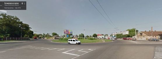 Фото рекламной плоскости по адресу кільце Львівська - Володимирська