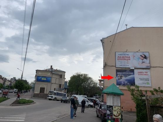 Фото рекламної площини за адресою вул.З. Космодемянської, 4 Фото рекламної площини за адресою вул.З. Космодемянської, 4