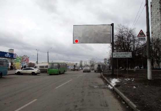 Фото рекламной плоскости по адресу Амосова ул., 19 Фото рекламной плоскости по адресу Амосова ул., 19