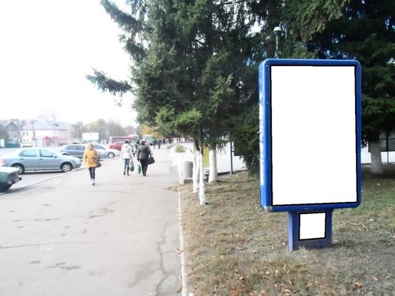 Фото рекламной плоскости по адресу г.Фастов, ул.Соборная, центральная площадь ДКЖ Фото рекламной плоскости по адресу г.Фастов, ул.Соборная, центральная площадь ДКЖ