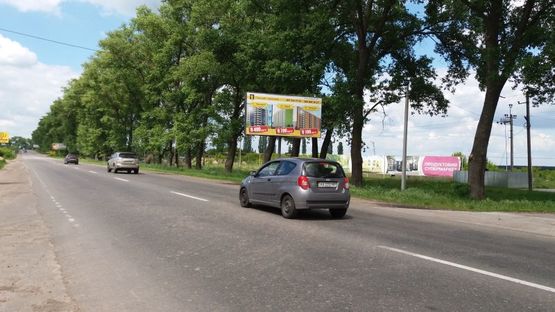 Фото рекламної площини за адресою с. Білогородка траса Київ - Бишів відділ продажу ЖК "Перша Паркова" Фото рекламної площини за адресою с. Білогородка траса Київ - Бишів відділ продажу ЖК "Перша Паркова"