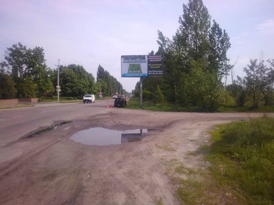 Фото рекламної площини за адресою с. Стоянка - с. Гореничі, вул. Столична, біля Пшонки