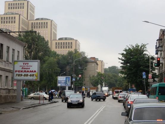 Фото рекламной плоскости по адресу 022Б5,вул. Коцюбинського, 2 (навпроти ТЦ "Новий центр" при з'їзді з Нового мосту) Фото рекламной плоскости по адресу 022Б5,вул. Коцюбинського, 2 (навпроти ТЦ "Новий центр" при з'їзді з Нового мосту)
