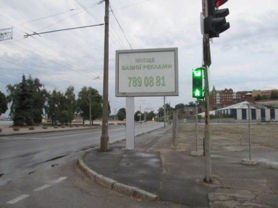 Фото рекламной плоскости по адресу s046А7,вул. Січеславська Набережна (Наб. В.І. Леніна) - вул. Ливарна Фото рекламной плоскости по адресу s046А7,вул. Січеславська Набережна (Наб. В.І. Леніна) - вул. Ливарна