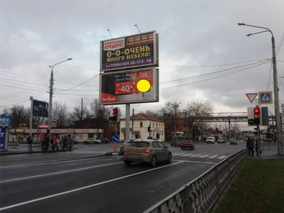 Фото рекламной плоскости по адресу Шевченко ул.+ "Киевская" ст.м. (островок)-ПРИЗМА Фото рекламной плоскости по адресу Шевченко ул.+ "Киевская" ст.м. (островок)-ПРИЗМА