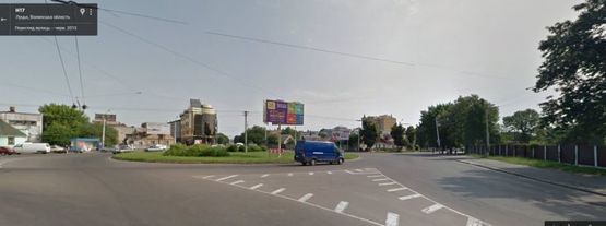 Фото рекламной плоскости по адресу кільце Львівська - Володимирська