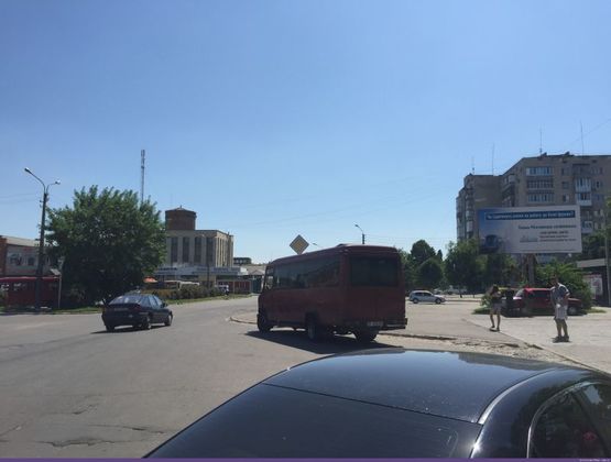 Фото рекламної площини за адресою Вул. О.Гончара 22, привокзальная площа