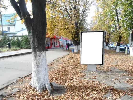 Фото рекламной плоскости по адресу г.Фастов, ул.Соборная, 33 Фото рекламной плоскости по адресу г.Фастов, ул.Соборная, 33