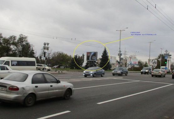 Фото рекламной плоскости по адресу пр.Соборний - вул.12 Квітня,ст.Б5 Фото рекламной плоскости по адресу пр.Соборний - вул.12 Квітня,ст.Б5