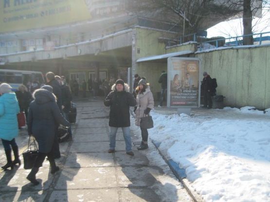 Фото рекламной плоскости по адресу вул. Стрийська 109 , автовокзал Фото рекламной плоскости по адресу вул. Стрийська 109 , автовокзал