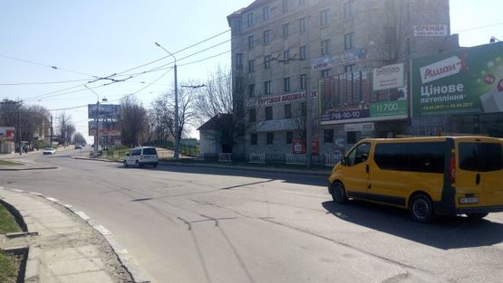 Фото рекламной плоскости по адресу вул.Зелена кільце ДБК