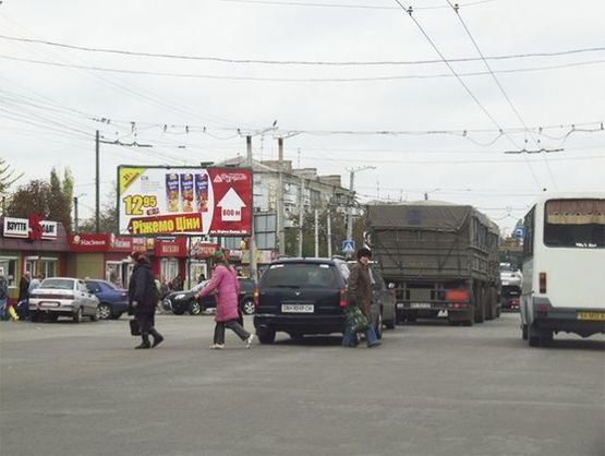 Фото рекламної площини за адресою Тельнова пр. (напротив дендропарка)