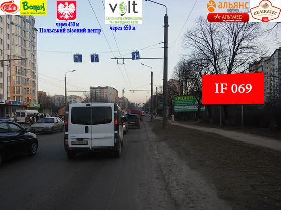 Фото рекламной плоскости по адресу Галицька - Добролюбова